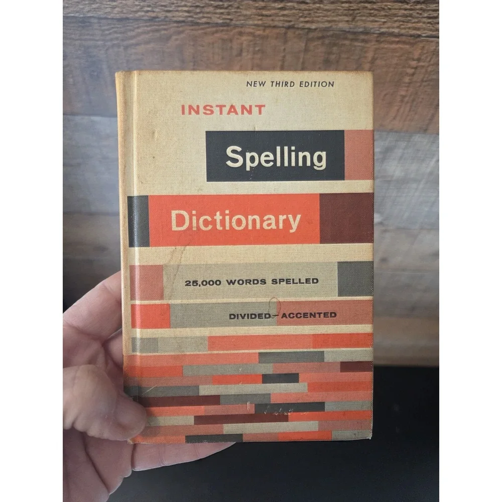 Instant Spelling Dictionary New Third Edition from Career Institute